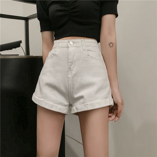 2021 new high waist denim shorts for the of vintage solid straight women thin hip plus size white pants jp0q, White;black
2021 new high waist denim shorts for the of vintage solid straight women thin hip plus size white pants jp0q, White;black