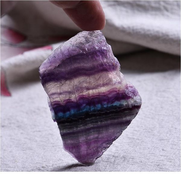 1pc natural fluorite tablets quartz crystal colorful stripes fluorite rainbow stone can be used for home decoration o jllgvd, Black
1pc natural fluorite tablets quartz crystal colorful stripes fluorite rainbow stone can be used for home decoration o jllgvd, Black