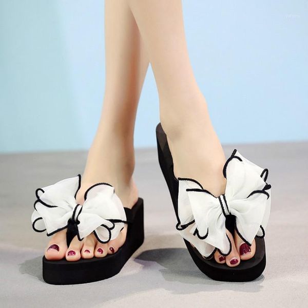 slippers 2021 sweet floral women cool summer fashion wear bow wedge beach seaside shoes woman non-slip flip flops1, Black
slippers 2021 sweet floral women cool summer fashion wear bow wedge beach seaside shoes woman non-slip flip flops1, Black