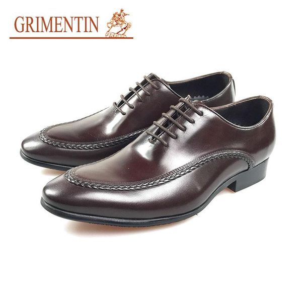 men dress shoes genuine leather lace up fashion formal shoes for wedding business classic designer male, Black
men dress shoes genuine leather lace up fashion formal shoes for wedding business classic designer male, Black