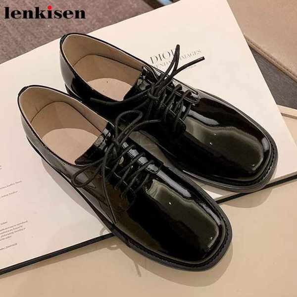 dress shoes lenkisen genuine leather black colors simple style casual round toe med heels daily wear women lace up fashion pumps l21
dress shoes lenkisen genuine leather black colors simple style casual round toe med heels daily wear women lace up fashion pumps l21