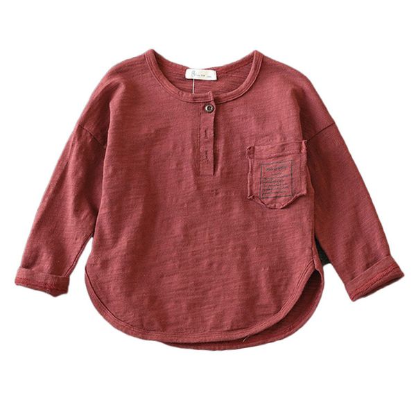 spring and autumn children boys t shirt long sleeve kids tees loose casual bamboo cotton girls t shirts 3-11y bc210 y0121, Blue
spring and autumn children boys t shirt long sleeve kids tees loose casual bamboo cotton girls t shirts 3-11y bc210 y0121, Blue