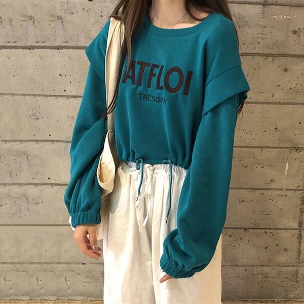 spring and autumn 2020 new korean loose short embroidered long sleeve ins foreign style crew neck pullover1, Black
spring and autumn 2020 new korean loose short embroidered long sleeve ins foreign style crew neck pullover1, Black