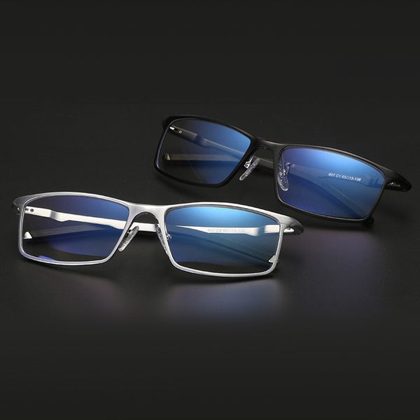 men anti blue light glasses aluminum magnesium computer game glasses for mens eyeglasses frame optical gafas proteccion, White;black
men anti blue light glasses aluminum magnesium computer game glasses for mens eyeglasses frame optical gafas proteccion, White;black