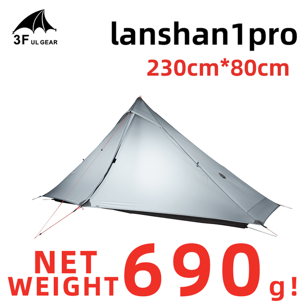 tents and shelters 3f ul gear lanshan 1 pro 3 / 4 season ultralight camping professional 20d silnylon rodless tent
tents and shelters 3f ul gear lanshan 1 pro 3 / 4 season ultralight camping professional 20d silnylon rodless tent