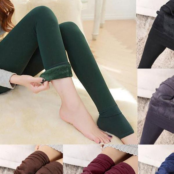 selling product 2020 women winter thick warm fleece lined thermal stretchy leggings pants support wholesale and dropshipping, Black 
selling product 2020 women winter thick warm fleece lined thermal stretchy leggings pants support wholesale and dropshipping, Black