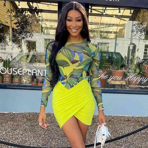 long sleeve bodycon dress sets mesh bodysuit ruched mini skirts two piece set club outfits for women d85-cg19, Gray
long sleeve bodycon dress sets mesh bodysuit ruched mini skirts two piece set club outfits for women d85-cg19, Gray