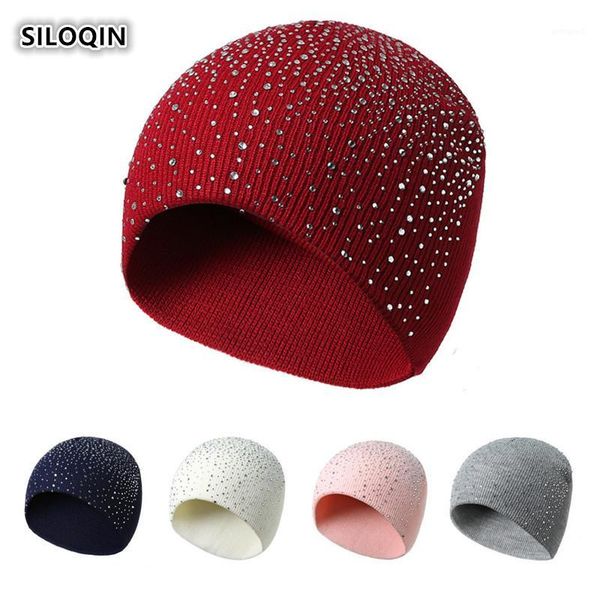 beanie/skull caps siloqin autumn winter lady brands fashion warm beanie hat rhinestone decoration knitting wool cap elegant woman hats1, Blue;gray
beanie/skull caps siloqin autumn winter lady brands fashion warm beanie hat rhinestone decoration knitting wool cap elegant woman hats1, Blue;gray
