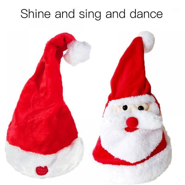 creative electric christmas hat plush toy sing glowing swing santa hat christmas decoration gift electric music1
creative electric christmas hat plush toy sing glowing swing santa hat christmas decoration gift electric music1