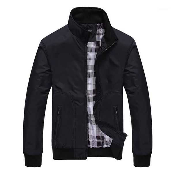 new men's jackets autumn casual fashion pure color patchwork jacket zipper sport outwear coat hooded mens blouse1, Black;brown
new men's jackets autumn casual fashion pure color patchwork jacket zipper sport outwear coat hooded mens blouse1, Black;brown