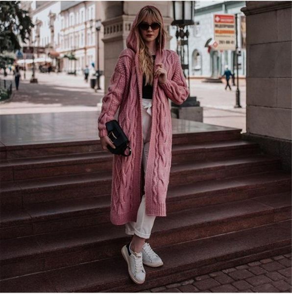 fashion women winter crocheted sweater elegant warm long cardigan ladies long sleeve knitwear ladies hooded sweaters clothes, White;black
fashion women winter crocheted sweater elegant warm long cardigan ladies long sleeve knitwear ladies hooded sweaters clothes, White;black