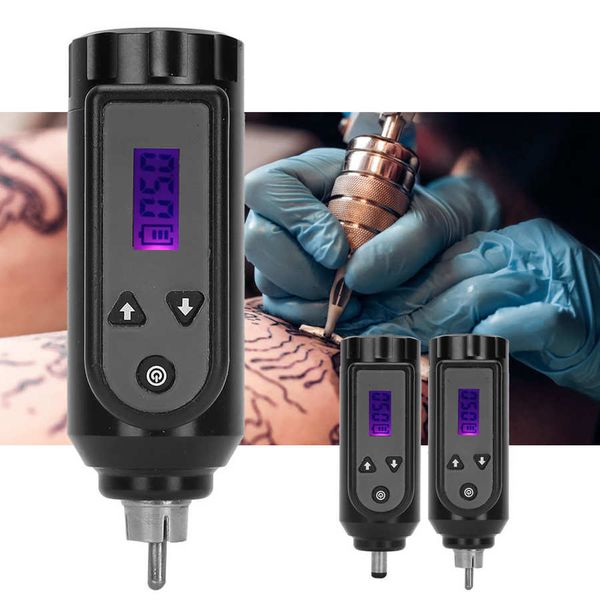 Handy Wireless Tattoo Power Supply LCD Display Large Capacity Tattoo Machine Battery RCA/ DC Interface 8Hours Lasting Work
Handy Wireless Tattoo Power Supply LCD Display Large Capacity Tattoo Machine Battery RCA/ DC Interface 8Hours Lasting Work