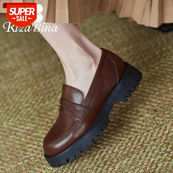 rizabina new flat shoes women genuine leather round toe shoes women fashion casual daily footwear size 35-39 #b696
rizabina new flat shoes women genuine leather round toe shoes women fashion casual daily footwear size 35-39 #b696