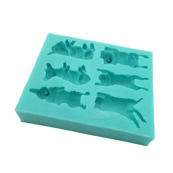 diy silicone dog mould sugar melting molds cake animal series mold opp packing high resistance green color 14 5wl j1
diy silicone dog mould sugar melting molds cake animal series mold opp packing high resistance green color 14 5wl j1
