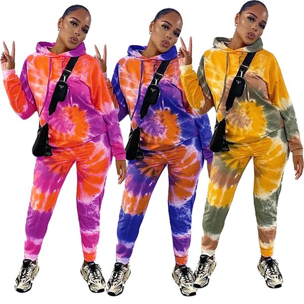 tie dye womens two piece pants print hoodies fashion casual 2pcs set suits women clothing, White
tie dye womens two piece pants print hoodies fashion casual 2pcs set suits women clothing, White