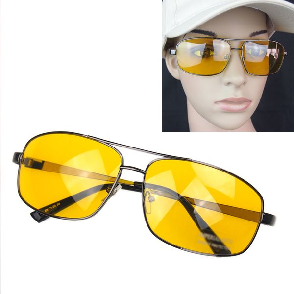night driving glasses anti glare vision driver safety yellow sunglasses retail/wholesales 
night driving glasses anti glare vision driver safety yellow sunglasses retail/wholesales