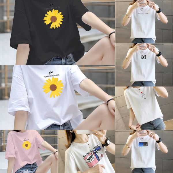 2020 summer new dress dressdressloose korean large women's dress women's versatile small chrysanthemum short sleeve t-shirt for wo, White
2020 summer new dress dressdressloose korean large women's dress women's versatile small chrysanthemum short sleeve t-shirt for wo, White