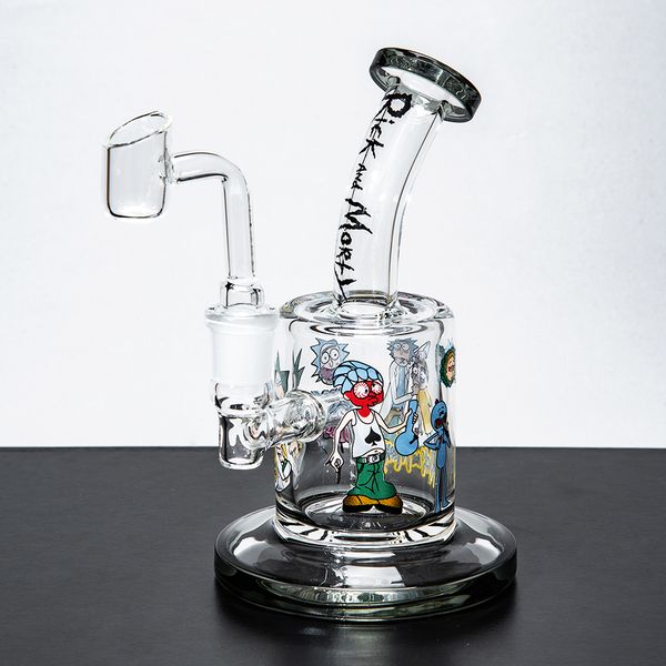 glass bong oil rig rick & morty water bongs female 14.5mm dab rigs with quartz banger
glass bong oil rig rick & morty water bongs female 14.5mm dab rigs with quartz banger