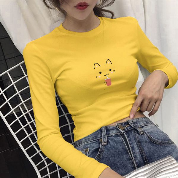 woman 2021 new beautiful t-shirts plus size fashion long sleeve-neck harvest thin ladies high street cotton t e5x1, White
woman 2021 new beautiful t-shirts plus size fashion long sleeve-neck harvest thin ladies high street cotton t e5x1, White