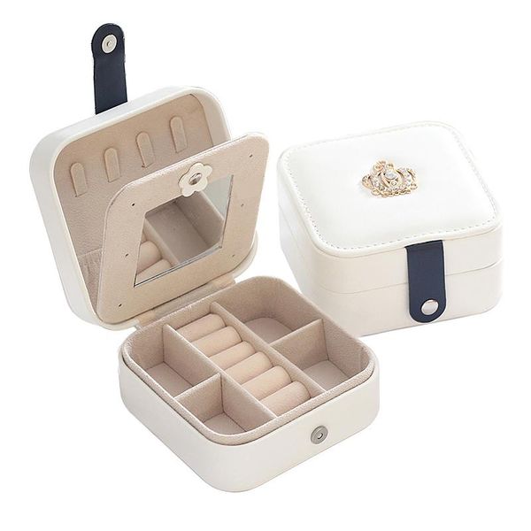 lady pu leather jewelry box storage box ring necklaces display high-end magnetic buckle portable jewelry organizer travel case, Pink;blue
lady pu leather jewelry box storage box ring necklaces display high-end magnetic buckle portable jewelry organizer travel case, Pink;blue