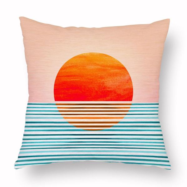 наволочка с тропическим полиэстер бросок наволочки для дивана 2020 новое летнее настраиваемые цветы подушки подушки украшения дома f