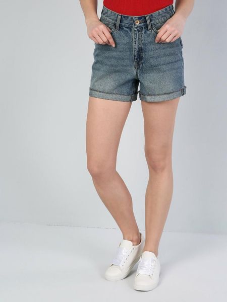 colins woman regular fit blue shorthigh rise short leg jean ,cl1043968, White;black
colins woman regular fit blue shorthigh rise short leg jean ,cl1043968, White;black