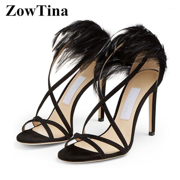 sandals 2021 summer women black gladiator high heels prom party pumps feather decor lady sandalias femmes zapatos mujer1
sandals 2021 summer women black gladiator high heels prom party pumps feather decor lady sandalias femmes zapatos mujer1