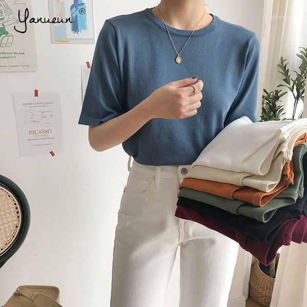 women's t-shirt yanueun womens t shirt women summer harajuku solid female tee basic ladies loose tshirt1, White
women's t-shirt yanueun womens t shirt women summer harajuku solid female tee basic ladies loose tshirt1, White
