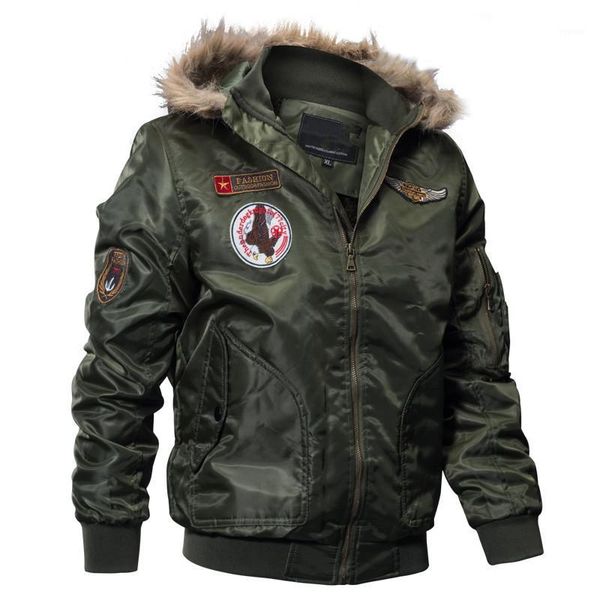 winter bomber jacket men army tactical jacket warm wool liner outerwear down parkas hoodie pilot coat m-4xl1, Black;brown
winter bomber jacket men army tactical jacket warm wool liner outerwear down parkas hoodie pilot coat m-4xl1, Black;brown