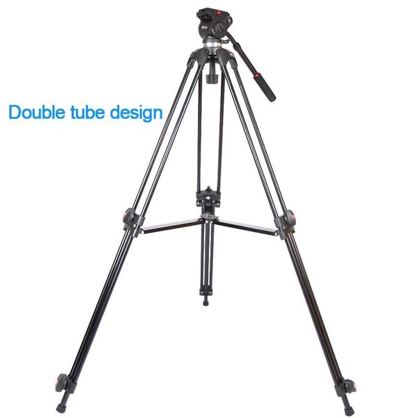 JIEYANG JY0508 JY-0508 JY0508B Aluminum Professional Tripod for camera stand / DSLR video tripods / Fluid Head Damping
JIEYANG JY0508 JY-0508 JY0508B Aluminum Professional Tripod for camera stand / DSLR video tripods / Fluid Head Damping