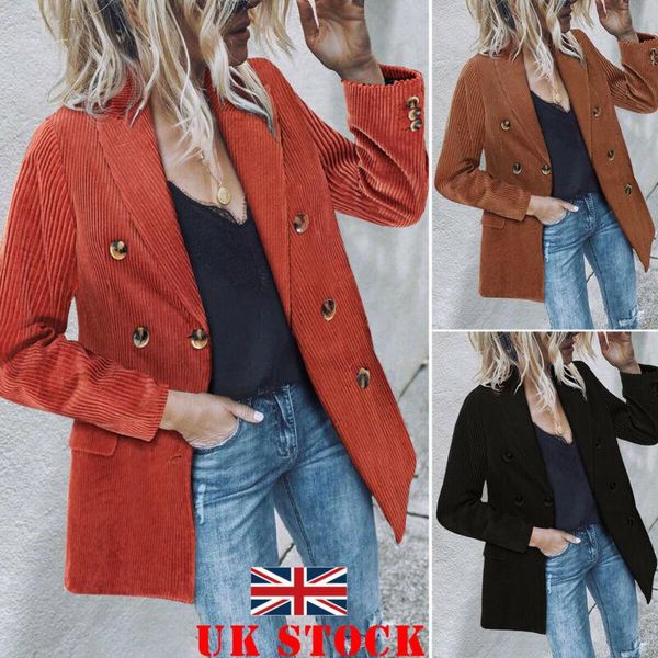 women casual jacket autumn long sleeve turn-down collar suit coat color slim formal blazer plus size, Black;brown
women casual jacket autumn long sleeve turn-down collar suit coat color slim formal blazer plus size, Black;brown
