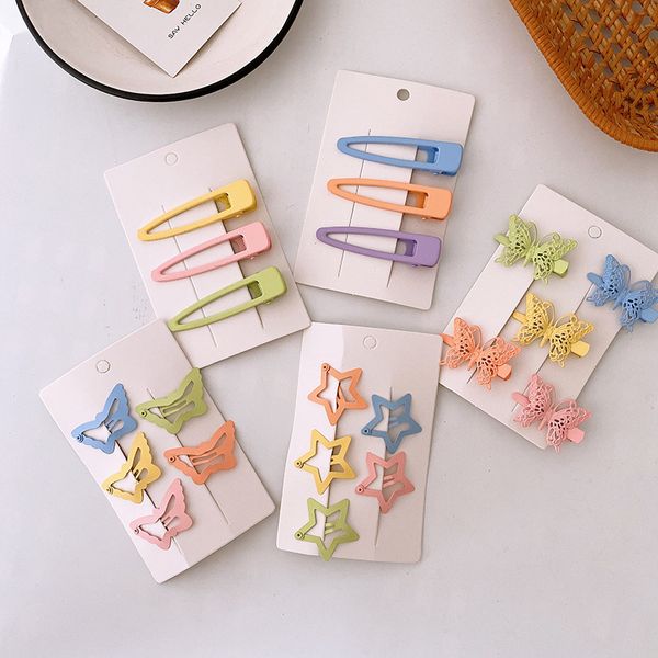 3/5 pcs simple cute colorful paint hollow butterfly star fashion sweet girl children water drop duckbill clip headwear, Slivery;white
3/5 pcs simple cute colorful paint hollow butterfly star fashion sweet girl children water drop duckbill clip headwear, Slivery;white
