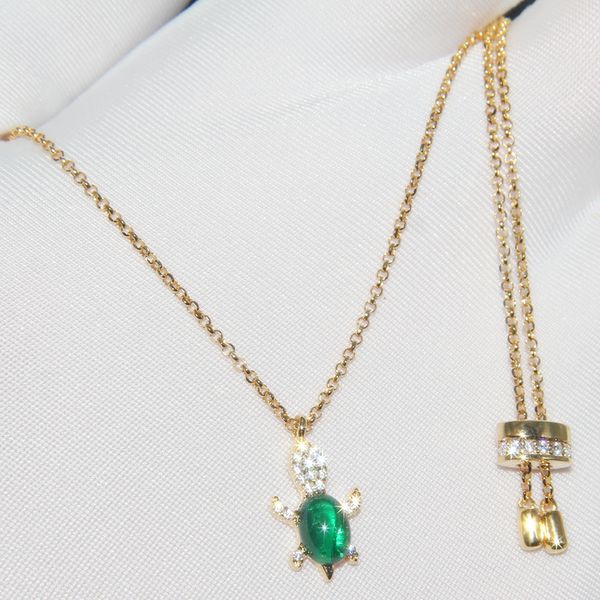 a family s925 sterling silver necklace female diamond inlaid turtle clavicle chain zhou dongyu same style simple personality
a family s925 sterling silver necklace female diamond inlaid turtle clavicle chain zhou dongyu same style simple personality