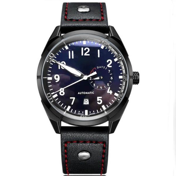men s luxury automatic mechanical movement watches big dials true leather band designer watches christmas gift relojes, Slivery;brown
men s luxury automatic mechanical movement watches big dials true leather band designer watches christmas gift relojes, Slivery;brown