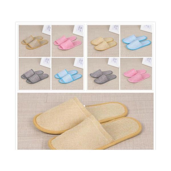 cotton linen disposable slippers anti-slip travel l spa home guest shoes colorful one-time sandals breathable soft slippers
cotton linen disposable slippers anti-slip travel l spa home guest shoes colorful one-time sandals breathable soft slippers