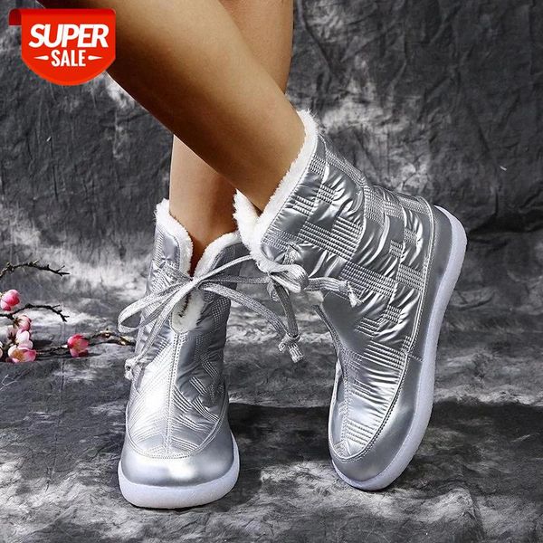 2020 silver fur winter warm women boots long plush waterproof platform snow boots lace up plus size 43 ankle woman shoes #sk4k, Black
2020 silver fur winter warm women boots long plush waterproof platform snow boots lace up plus size 43 ankle woman shoes #sk4k, Black