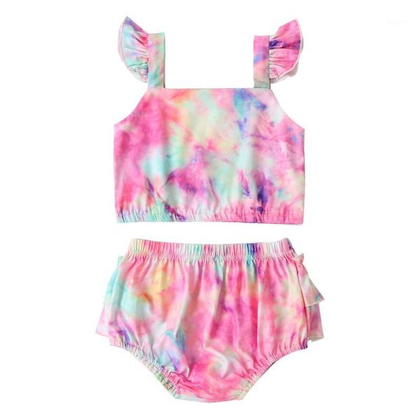 clothing sets 3m-24m toddler baby summer clothes born girls ruffles sleeveless tie dye crop +shorts pants kids casual clothing1, White
clothing sets 3m-24m toddler baby summer clothes born girls ruffles sleeveless tie dye crop +shorts pants kids casual clothing1, White