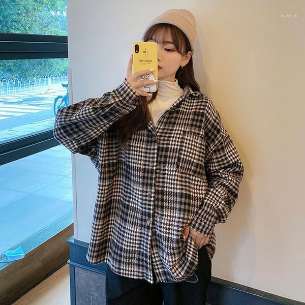 plus size flannel blouses 2020 new plaid loose shirt women blouses female long sleeve casual shirt blusas mujer1, White
plus size flannel blouses 2020 new plaid loose shirt women blouses female long sleeve casual shirt blusas mujer1, White