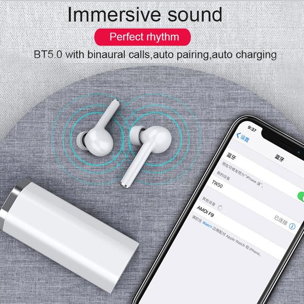 tw50 tws touch control bluetooth earphones sport wireless headphones waterproof earbuds hd mic headset works on all smartphones
tw50 tws touch control bluetooth earphones sport wireless headphones waterproof earbuds hd mic headset works on all smartphones