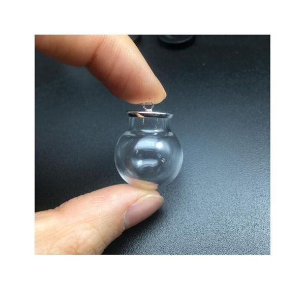 5set 20*12mm hollow glass globe ball with silver/bronze/gold setting orb glass vials pendant glass bottle jewelry jllrwt, Black
5set 20*12mm hollow glass globe ball with silver/bronze/gold setting orb glass vials pendant glass bottle jewelry jllrwt, Black