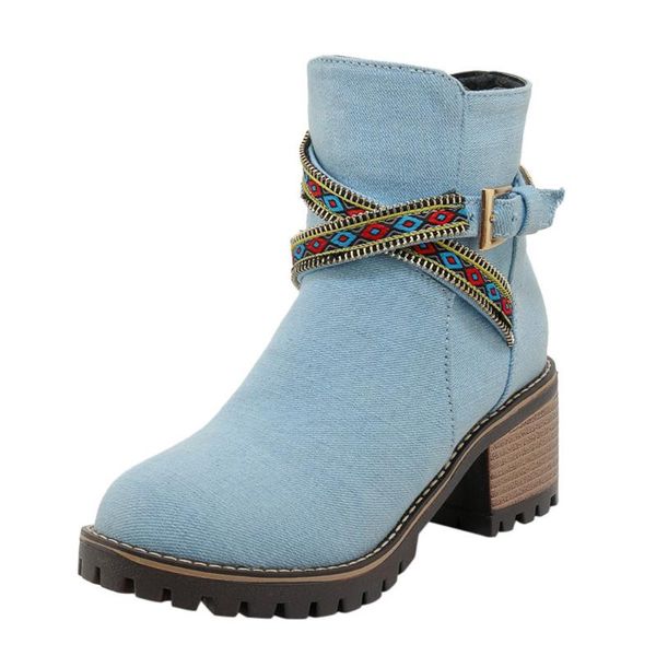 короткие женские полусапожки мода denim zipper западная зима круглый toe suede ботильоны плюс размер 43 толстые пятки леди зимняя обувь, Black
короткие женские полусапожки мода denim zipper западная зима круглый toe suede ботильоны плюс размер 43 толстые пятки леди зимняя обувь, Black