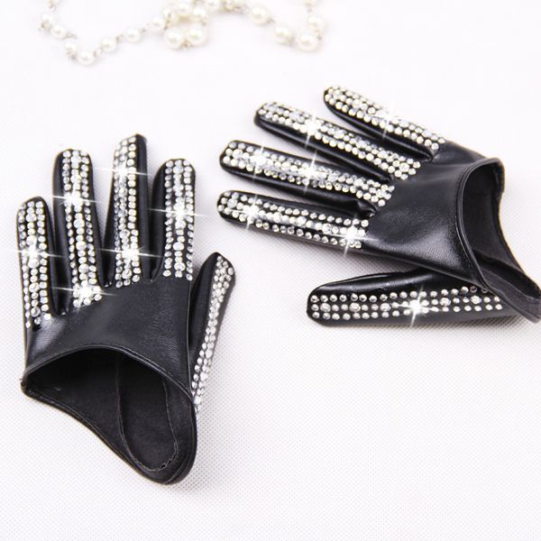women' fashion half palm lady' red white black pu leather men' hip-hop rhinestone diy dancing gloves, Blue;gray
women' fashion half palm lady' red white black pu leather men' hip-hop rhinestone diy dancing gloves, Blue;gray