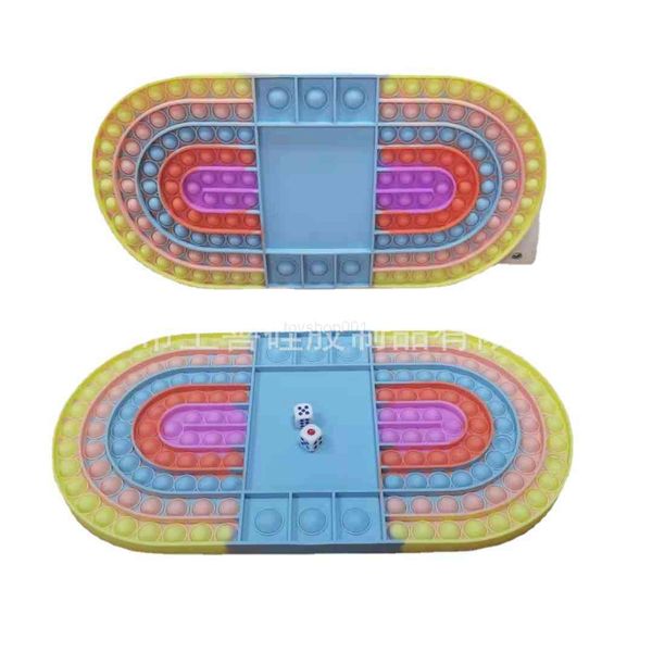 2022 toyshop tik tok rainbow track chessboard sensory fidget toys bath game board push bubble pressing party game for children kids decompre
2022 toyshop tik tok rainbow track chessboard sensory fidget toys bath game board push bubble pressing party game for children kids decompre