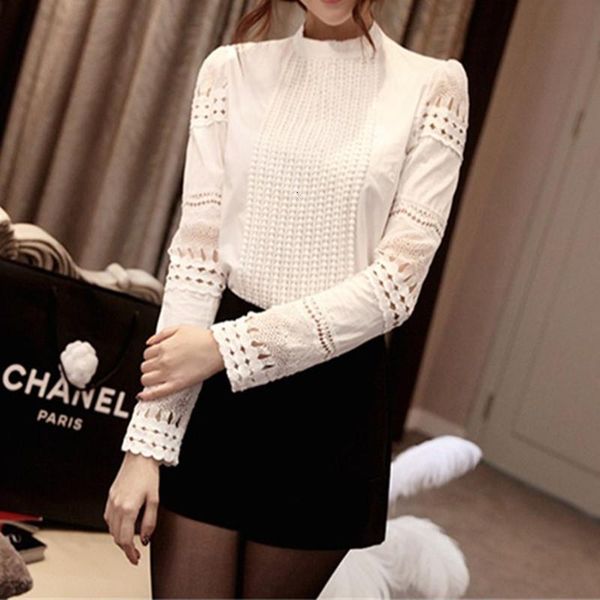 fashion women lace up hollow out chiffon white blouse elegant ladies summer loose cotton long sleeve shirt blouse
fashion women lace up hollow out chiffon white blouse elegant ladies summer loose cotton long sleeve shirt blouse