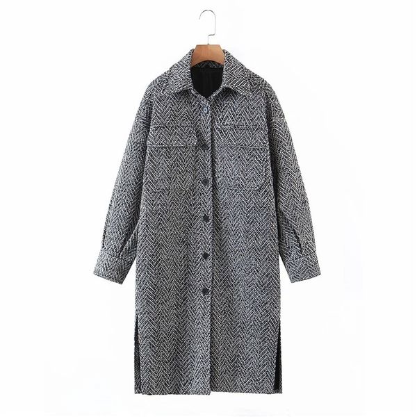 merodi women winter fashion woolen gray za coats female stylish single breasetd thick outwear ladies pockes long jackets ovesize 201029, Black;brown
merodi women winter fashion woolen gray za coats female stylish single breasetd thick outwear ladies pockes long jackets ovesize 201029, Black;brown