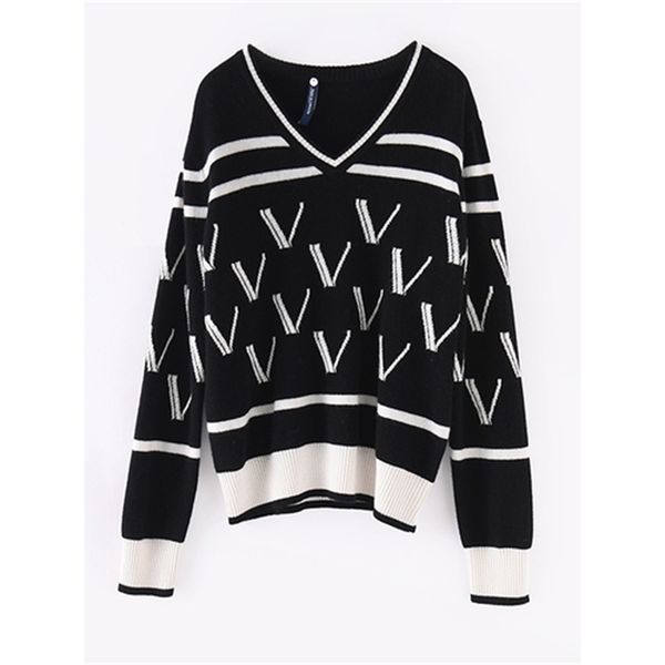 new pure 2021 cashmere wool striped mesh v-neck knit pullover sweater woman autumn winter jersey designer t40a 97gp, White;black
new pure 2021 cashmere wool striped mesh v-neck knit pullover sweater woman autumn winter jersey designer t40a 97gp, White;black