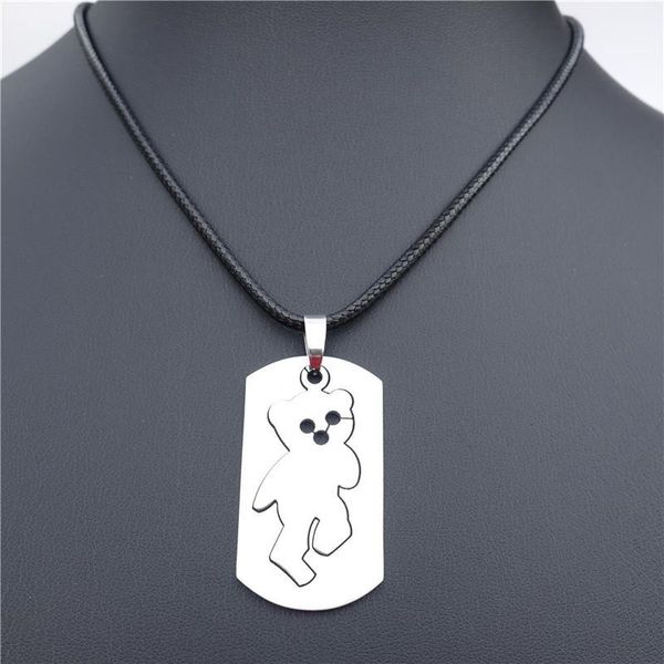 lovely animal bear dog tag pendant stainless steel necklace jewerly for girls boys1, Silver
lovely animal bear dog tag pendant stainless steel necklace jewerly for girls boys1, Silver