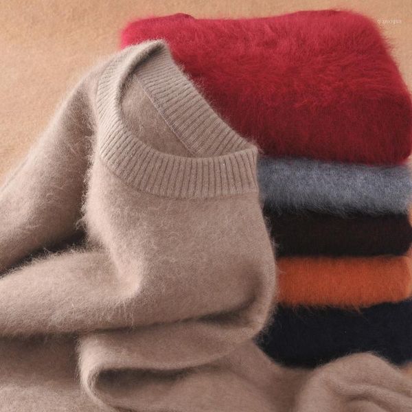men pullovers 100% mink cashmere knitting sweaters 2020 new fashion winter thick warm pullovers man sweater, White;black
men pullovers 100% mink cashmere knitting sweaters 2020 new fashion winter thick warm pullovers man sweater, White;black