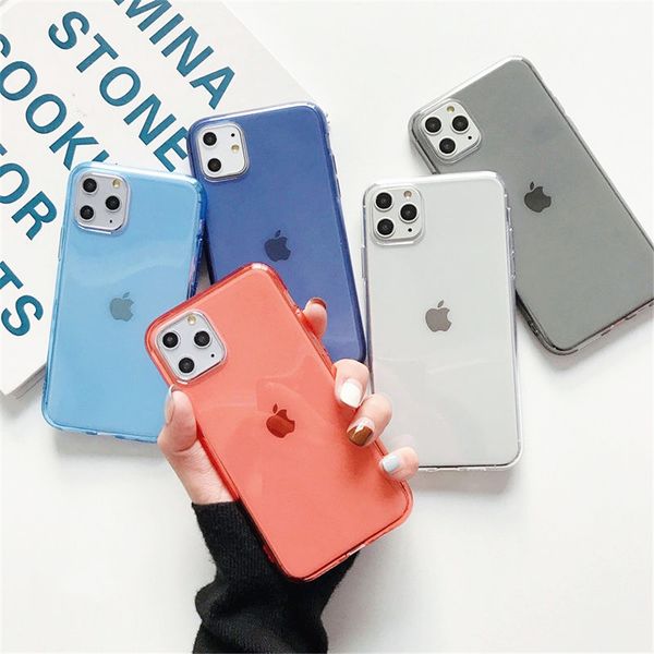 10pcs fashion fluorescent color shockproof phone case for iphone 12 mini 11 pro xs max x xr se2 6s 7 8 plus soft tpu clear cover
10pcs fashion fluorescent color shockproof phone case for iphone 12 mini 11 pro xs max x xr se2 6s 7 8 plus soft tpu clear cover