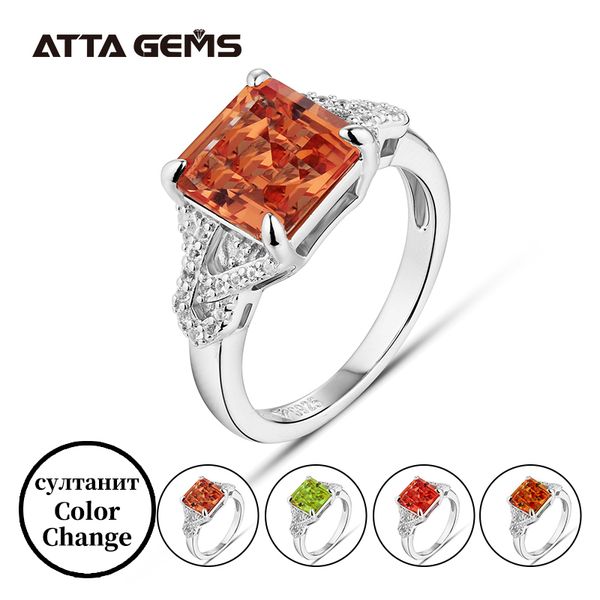 zultanite silver rings pricess cut 2.7 carats created diaspore color change stone women's wedding band 201006, Golden;silver
zultanite silver rings pricess cut 2.7 carats created diaspore color change stone women's wedding band 201006, Golden;silver